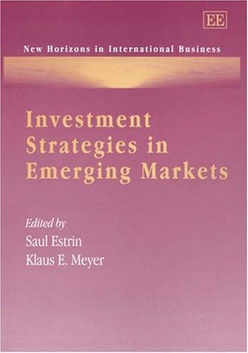 Investment strategies in emerging markets