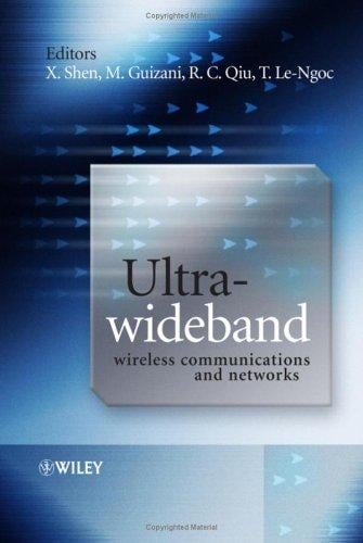 Ultra-wideband wireless communications and networks