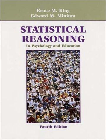 Statistical reasoning in psychology and education