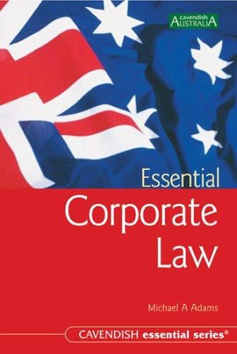 Essential corporate law