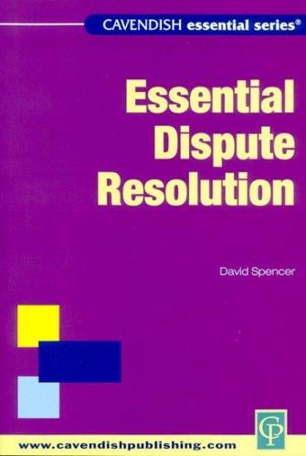 Essential dispute resolution