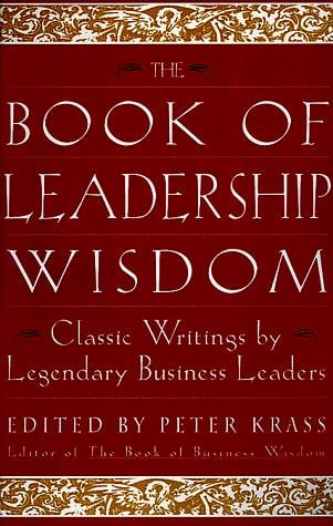The book of leadership wisdom