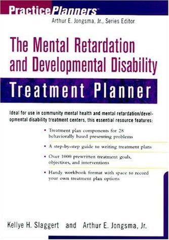 The Mental Retardation and Developmental Disability Treatment Planner