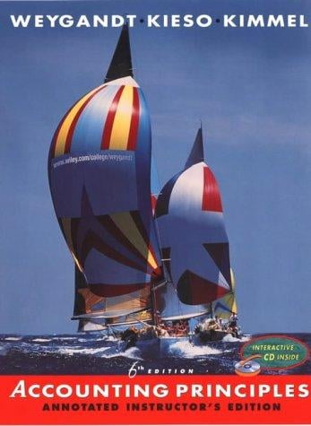Accounting Principles: 6th Edition
