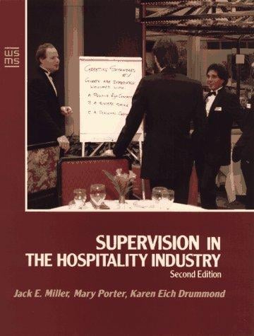 Supervision in the hospitality industry