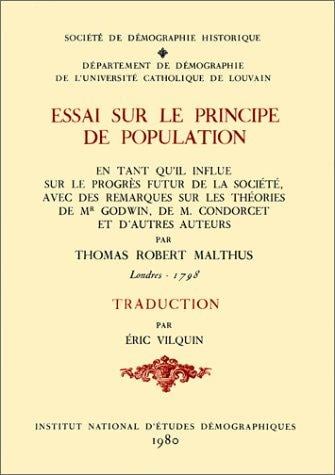 Essai sur le principe de population