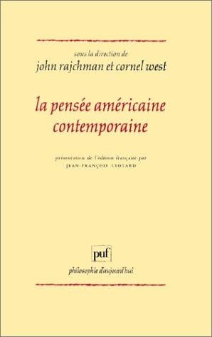 La pensée américaine contemporaine