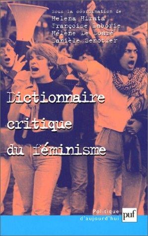 Dictionnaire critique du féminisme