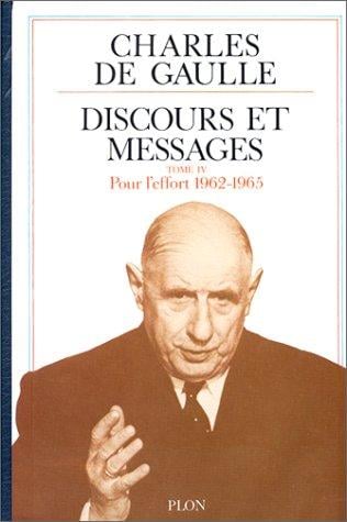Discours et messages