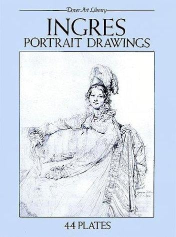 Ingres portrait drawings