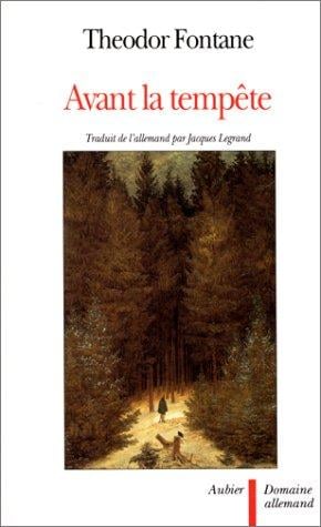Avant la tempête