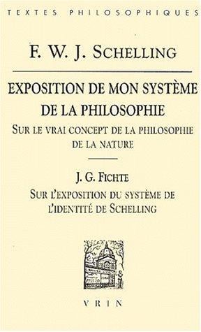 Exposition de mon système de la philosophie