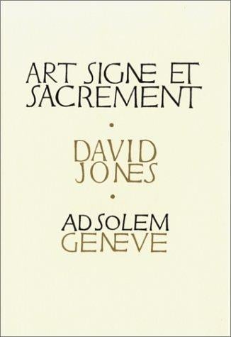 Art, signe et sacrement