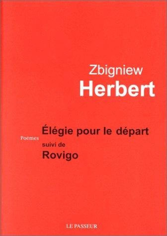 Elégie pour le départ, suivi de "Rovigo"