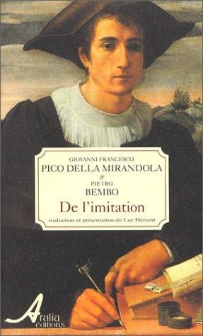 De l'imitation. Le Modèle stylistique à la Renaissance