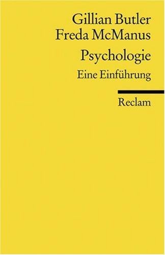 Psychologie. Eine Einführung