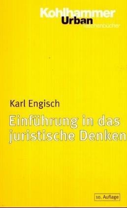 Urban Taschenbücher, Bd.20, Einführung in das juristische Denken