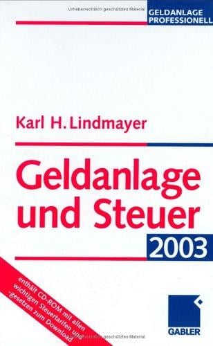 Geldanlage und Steuer 2003