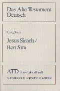 Das Alte Testament Deutsch (ATD), Apokryphen, Bd.1, Jesus Sirach / Ben Sira