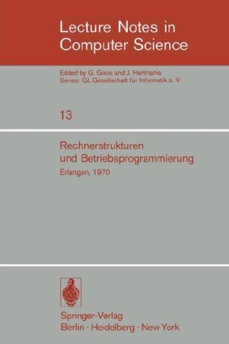 Rechnerstrukturen und Betriebsprogrammierung
