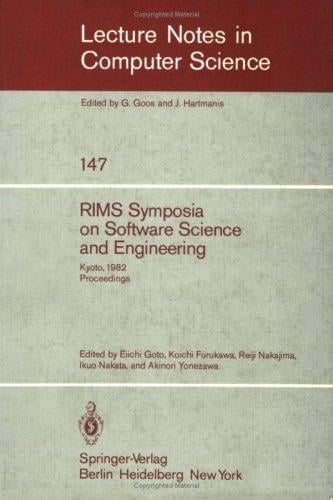 RIMS Symposia on Software Science and Engineering