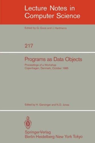 Programs as data objects