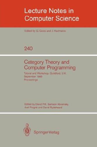 Category Theory and Computer Programming