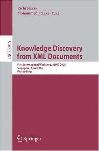 Knowledge discovery from XML documents