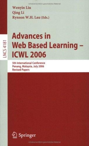 Advances in web based learning