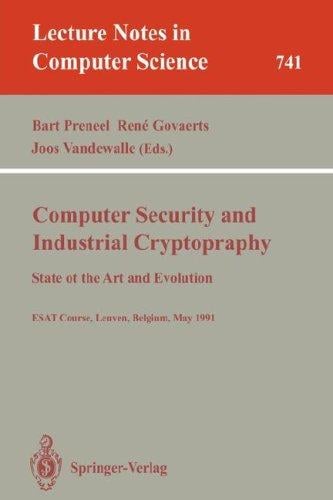 Computer security and industrial cryptography