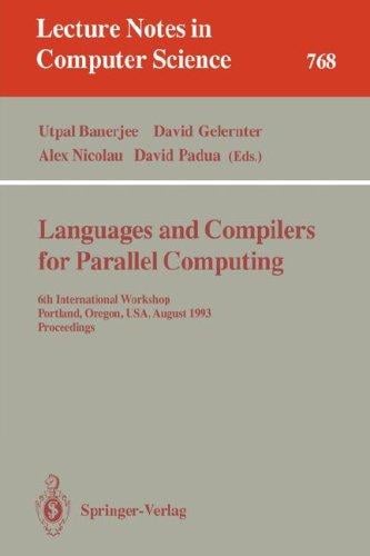 Languages and compilers for parallel computing