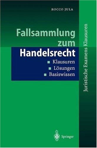 Fallsammlung zum Handelsrecht