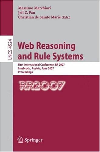 Web reasoning and rule systems
