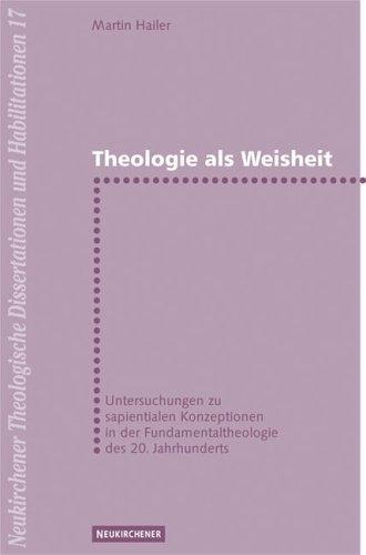 Theologie als Weisheit