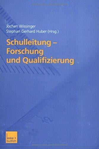 Schulleitung - Forschung und Qualifizierung