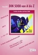 DIN 5008 von A bis Z - Perfekt schreiben mit Word 2000
