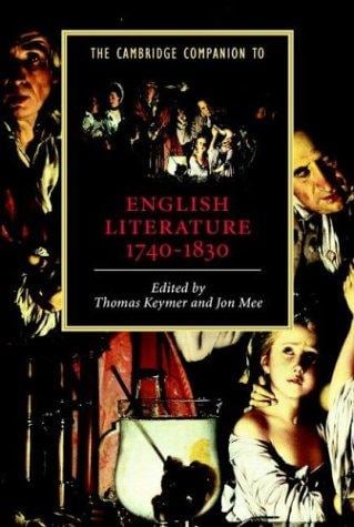 The Cambridge companion to English literature from 1740 to 1830