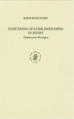 Functions of code-switching in Egypt