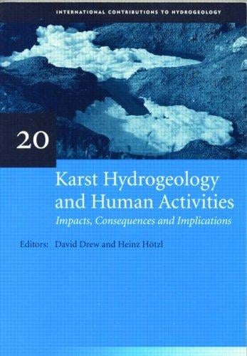 Karst hydrogeology and human activities