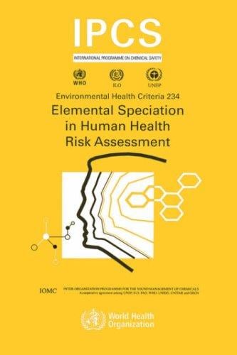 Elemental speciation in human health risk assessment