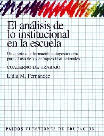 Analisis de Lo Institucional Pack de 4