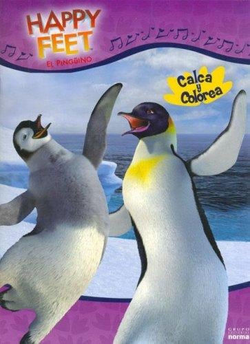 Happy Feet - Calca y Colorea
