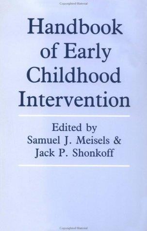 Handbook of early childhood intervention