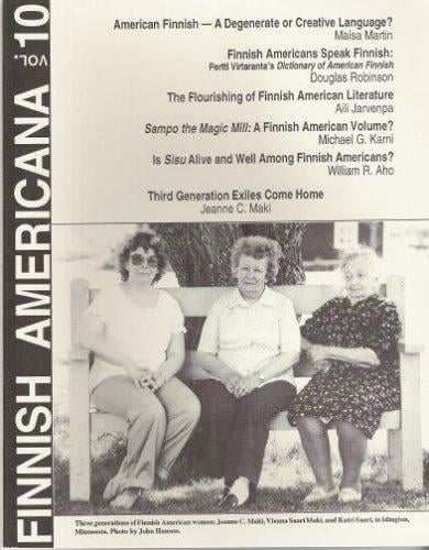 Finnish Americana: A Journal of Finnish American History and Culture