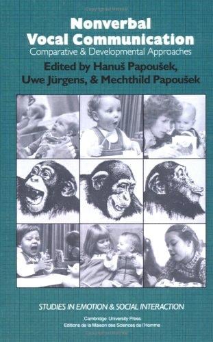 Nonverbal vocal communication