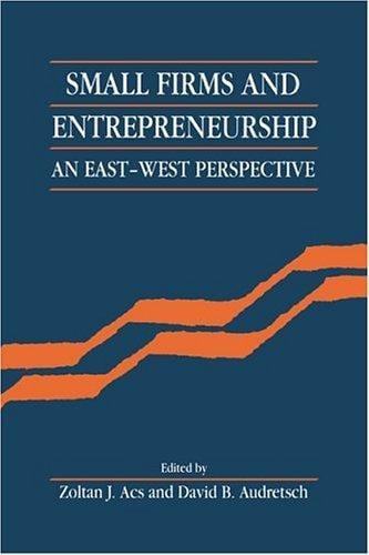 Small firms and entrepreneurship