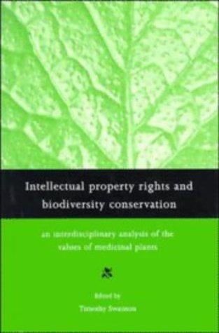 Intellectual property rights and biodiversity conservation