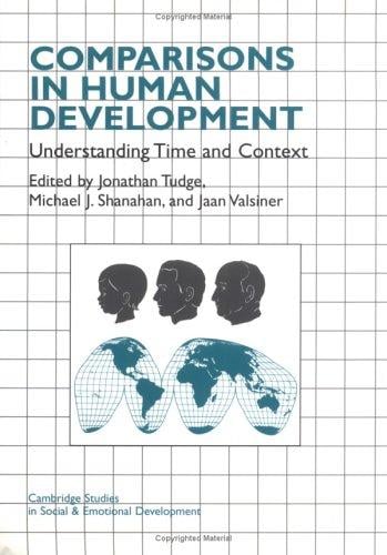 Comparisons in human development