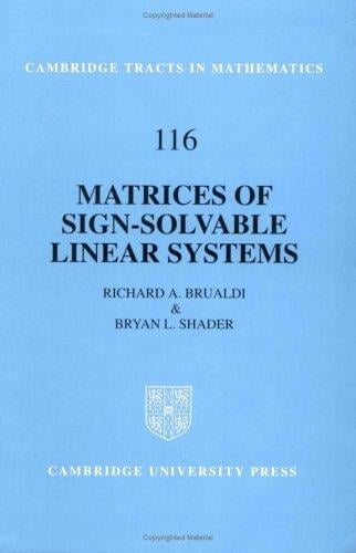 Matrices of sign-solvable linear systems