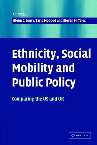 Ethnicity, social mobility, and public policy